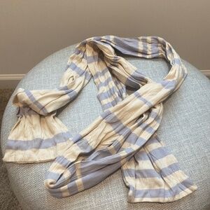 Light purple and yellow scarf